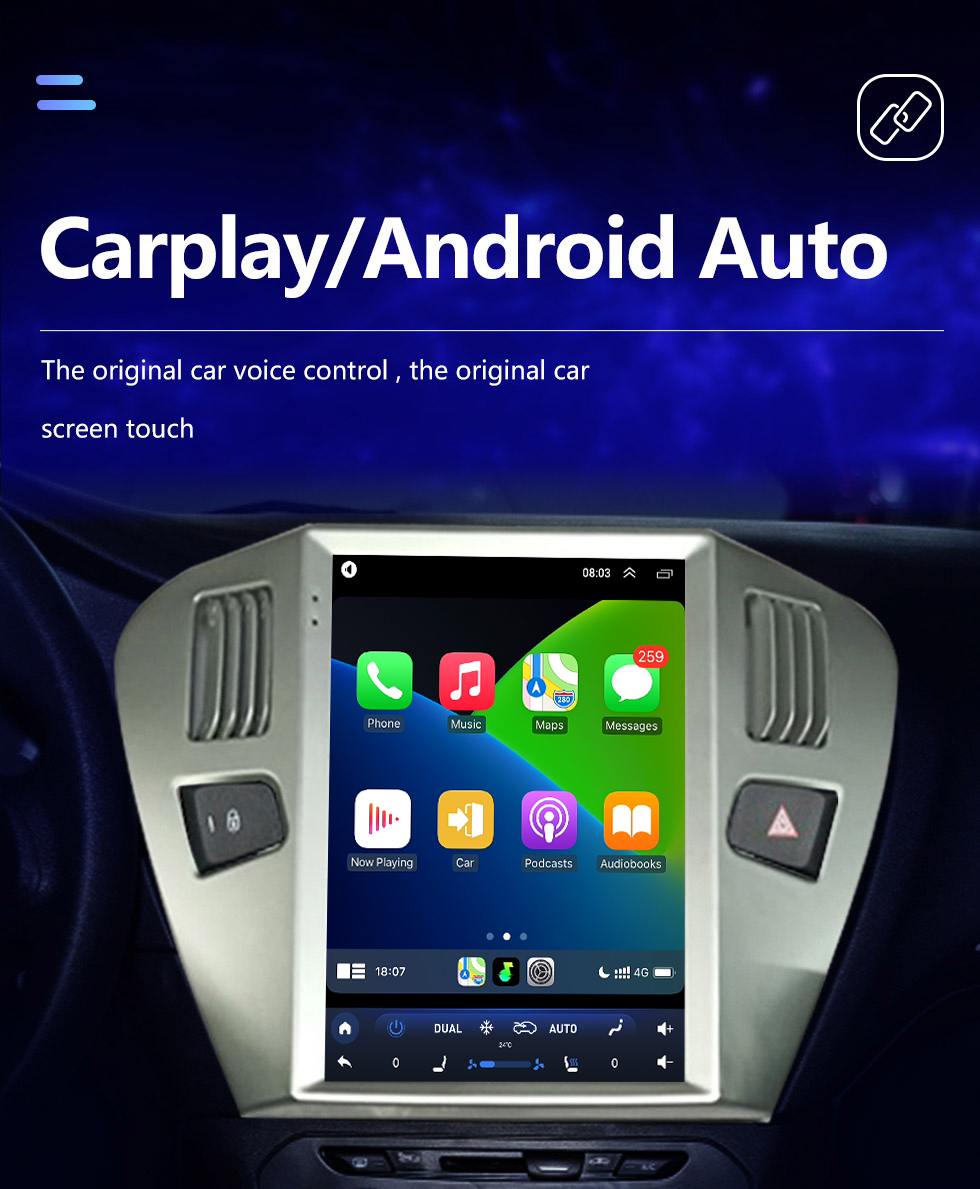 Seicane 9,7 polegadas android 10.0 hd touchscreen para 2014 peugeot citroen elysee 301 rádio do carro bluetooth carplay sistema estéreo suporte câmera ahd