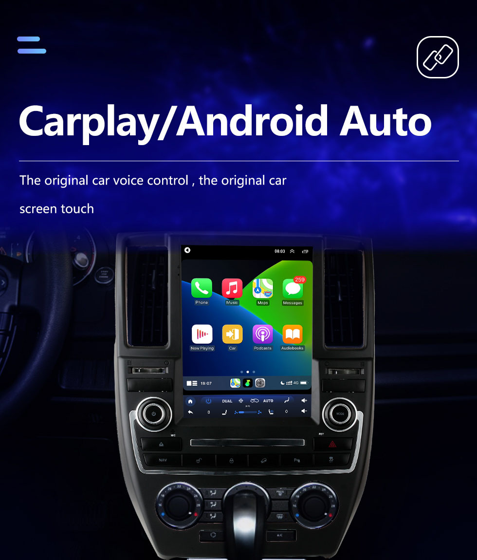 Seicane OEM 9,7-дюймовый Android 10.0 для 2007-2011 Land Rover DISCOVERY 2 GPS-навигатор Радио с сенсорным экраном Поддержка Bluetooth WIFI TPMS Carplay DAB+