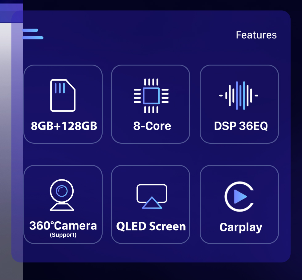 Seicane Android 10.0 9.7 pulgadas para 2007-2011 Land Rover DISCOVERY 2 Radio con pantalla táctil HD Sistema de navegación GPS Soporte Bluetooth Carplay TPMS