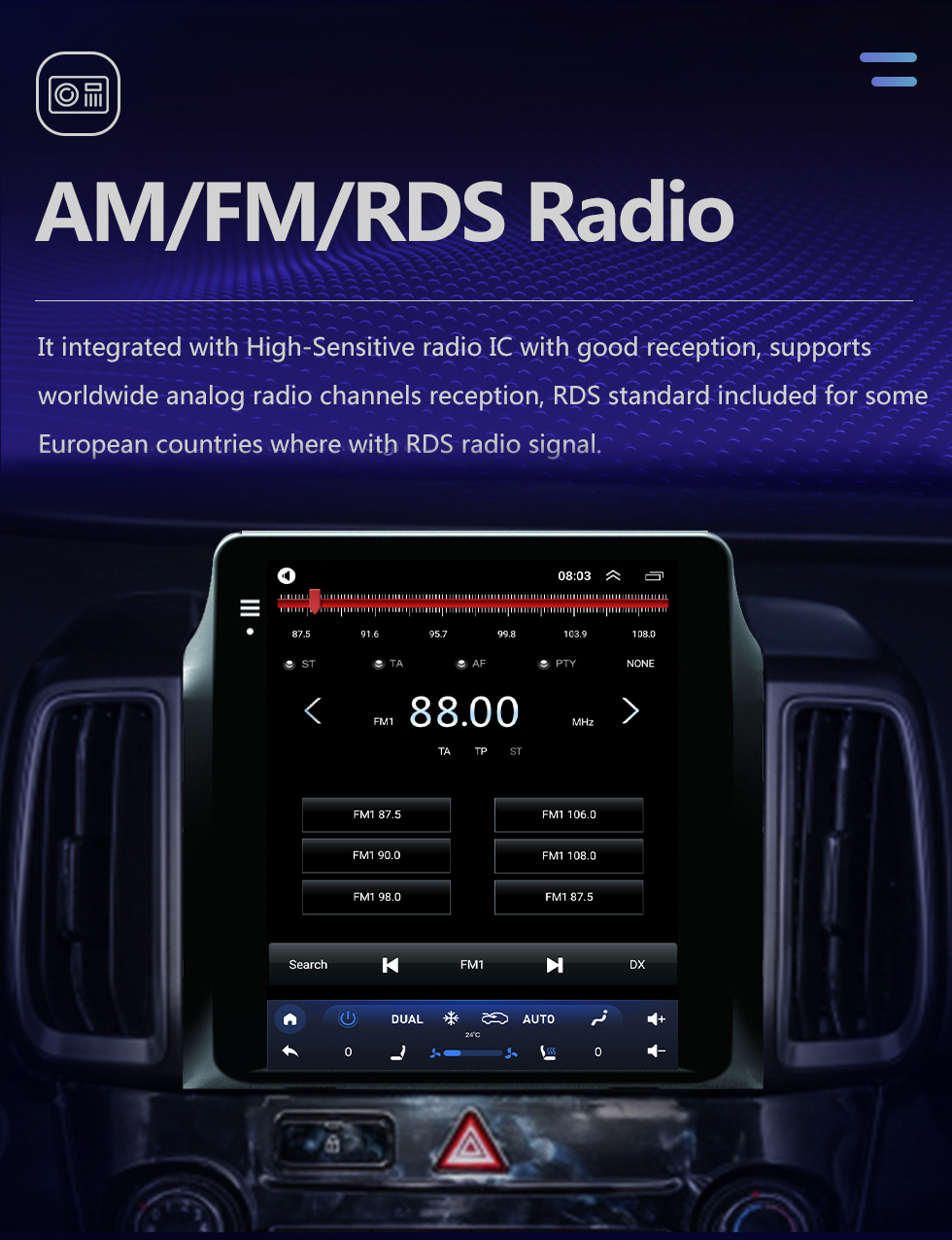 Seicane Écran tactile HD pour 2018 Hyundai IX35 Radio Android 10.0 Système de navigation GPS de 9,7 pouces avec prise en charge Bluetooth USB TV numérique Carplay Seicane Écran tactile HD pour 2018 Hyundai IX35 Radio Android 10.0 Système de navigation GPS de 9,7 pouces avec prise en charge Bluetooth USB TV numérique Carplay