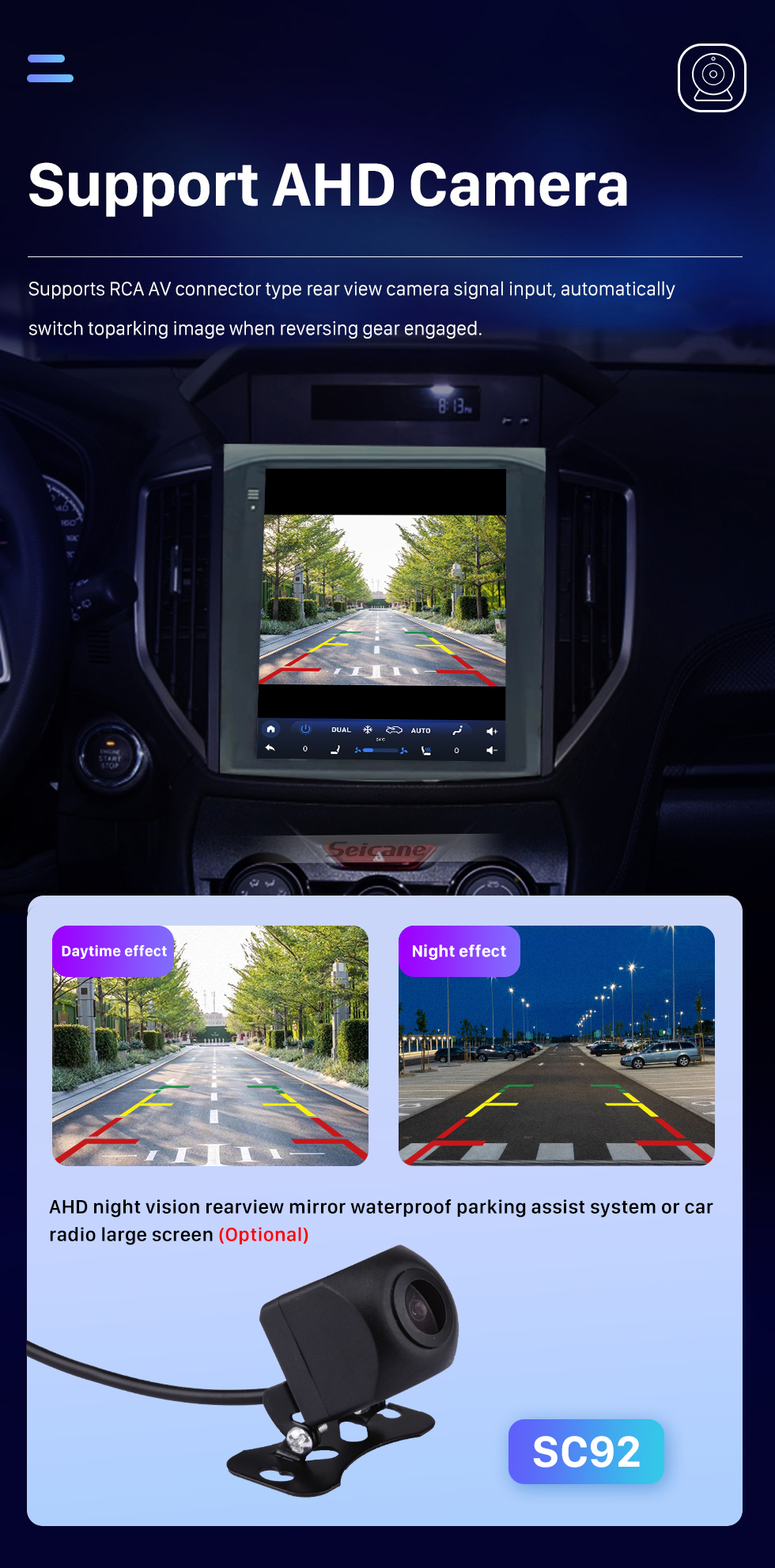 Seicane OEM 9.7 inch Android 10.0 for 2019 SUBARU XV FORESTER GPS Navigation Radio with Touchscreen Bluetooth WIFI support TPMS Carplay DAB+ Seicane OEM 9.7 inch Android 10.0 for 2019 SUBARU XV FORESTER GPS Navigation Radio with Touchscreen Bluetooth WIFI support TPMS Carplay DAB+