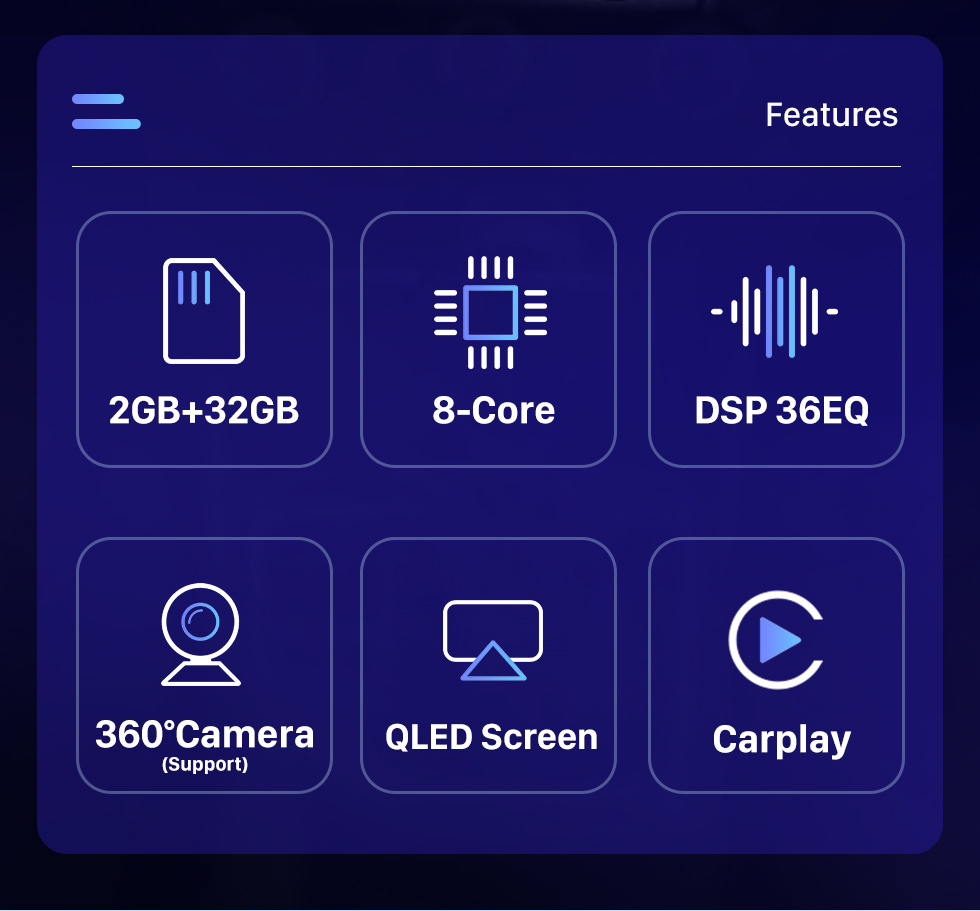 Seicane OEM 9.7 pulgadas Android 10.0 para 2019 SUBARU XV FORESTER Radio de navegación GPS con pantalla táctil Bluetooth WIFI compatible con TPMS Carplay DAB +