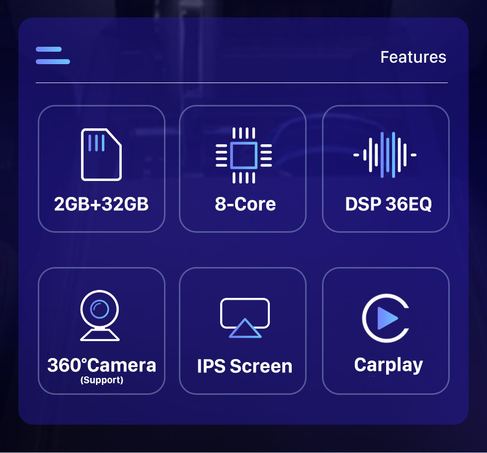 Seicane Tela sensível ao toque Carplay HD de 12,1 polegadas para 2012-2016 Ford Mustang Expedition F350 Rádio estéreo Android Navegação GPS para carro Suporte para sistema de áudio de carro Câmera 360 °