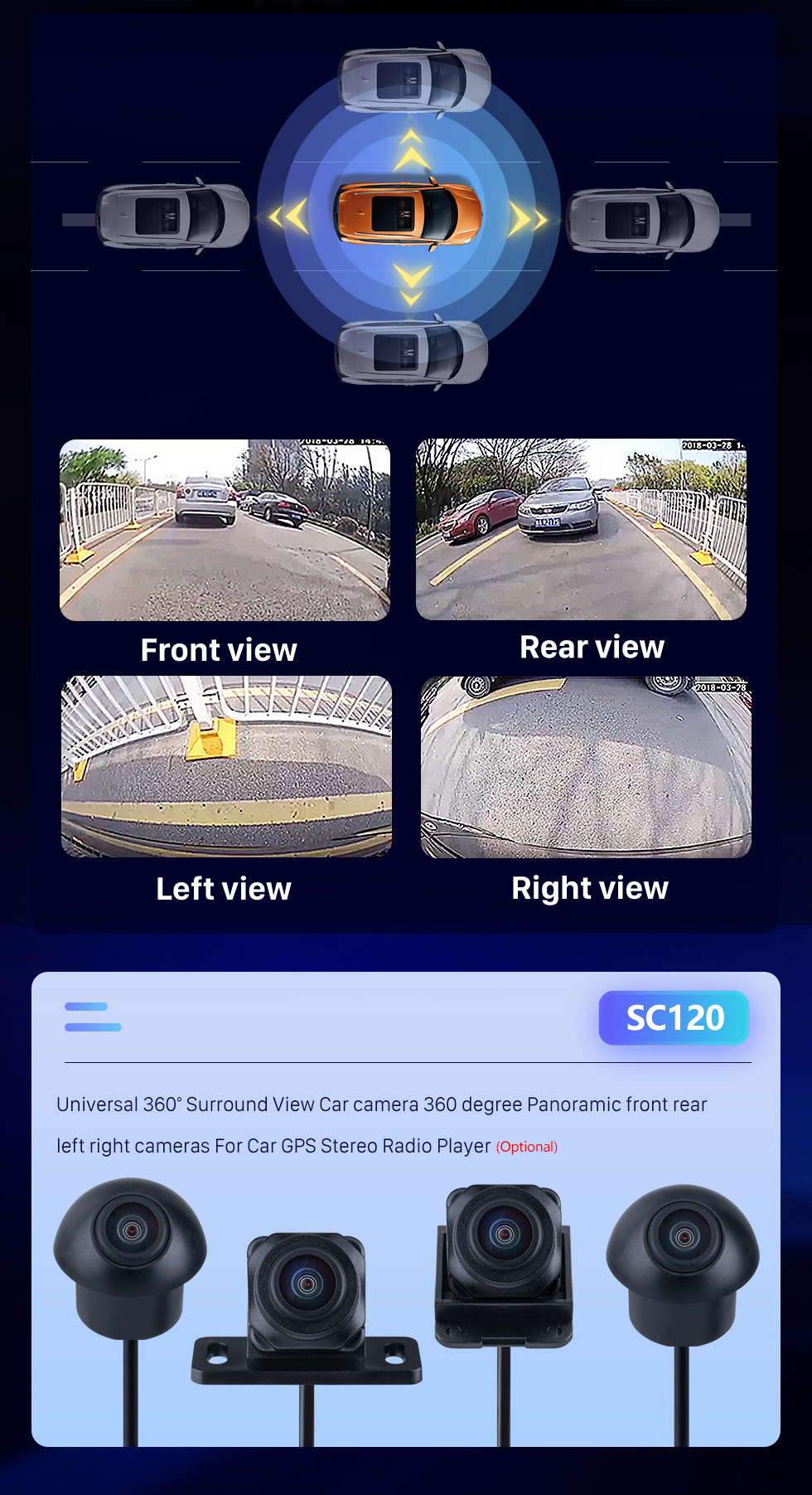 Seicane 12,1-дюймовый сенсорный HD-экран для 2012-2016 Ford Mustang Expedition F350 Стерео Android Автомобильный GPS-навигатор Автомобильная аудиосистема Поддержка камеры 360 °