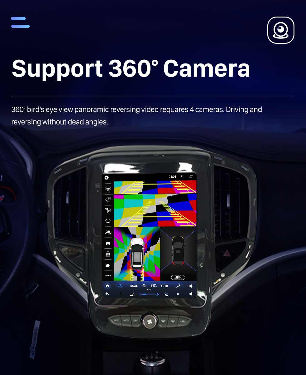 Seicane Para 2017-2018 Zhonghua V3 Rádio 9,7 polegadas Android 10.0 Navegação GPS com HD Touchscreen Suporte Bluetooth Carplay Câmera Traseira Seicane Para 2017-2018 Zhonghua V3 Rádio 9,7 polegadas Android 10.0 Navegação GPS com HD Touchscreen Suporte Bluetooth Carplay Câmera Traseira