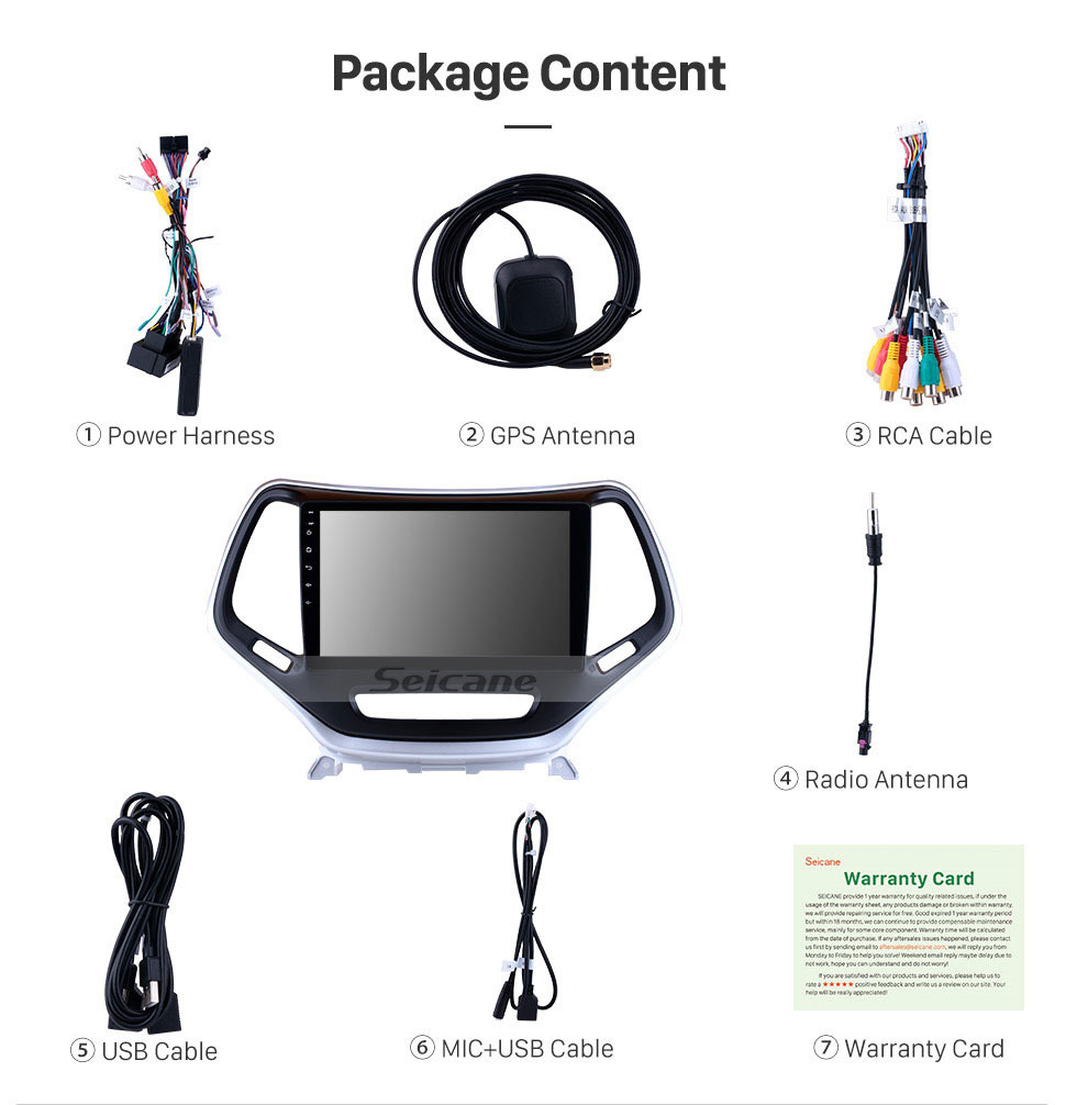 Seicane 10,1 polegadas Android 9.0 Rádio Sistema de Navegação GPS 2016 Jeep Grand Cherokee com OBD2 DVR 4G WIFI Bluetooth backup Camera Espelho Link Control Volante Seicane 10,1 polegadas Android 9.0 Rádio Sistema de Navegação GPS 2016 Jeep Grand Cherokee com OBD2 DVR 4G WIFI Bluetooth backup Camera Espelho Link Control Volante