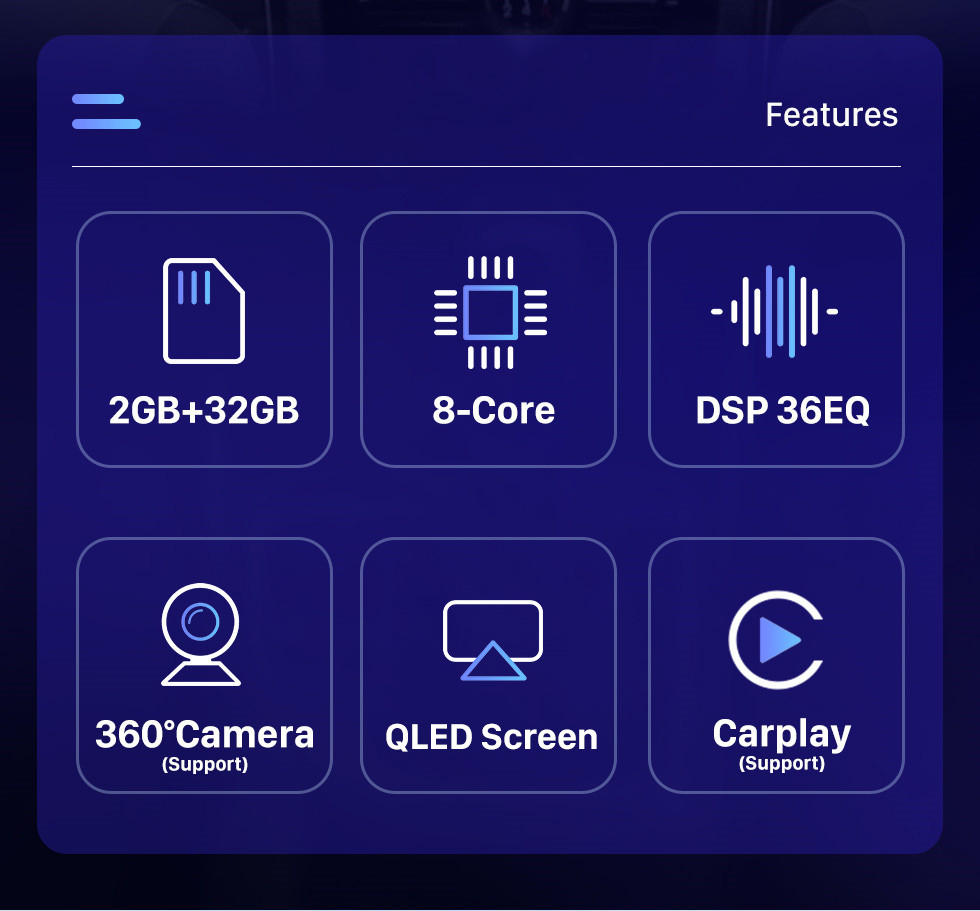 Seicane Android 10.0 Für 2014-2016 BAIC Saab D50 Radio 9,7 Zoll GPS-Navigationssystem mit Bluetooth HD Touchscreen Carplay-Unterstützung SWC DAB + Digital TV 360 ° Kamera Seicane Android 10.0 Für 2014-2016 BAIC Saab D50 Radio 9,7 Zoll GPS-Navigationssystem mit Bluetooth HD Touchscreen Carplay-Unterstützung SWC DAB + Digital TV 360 ° Kamera