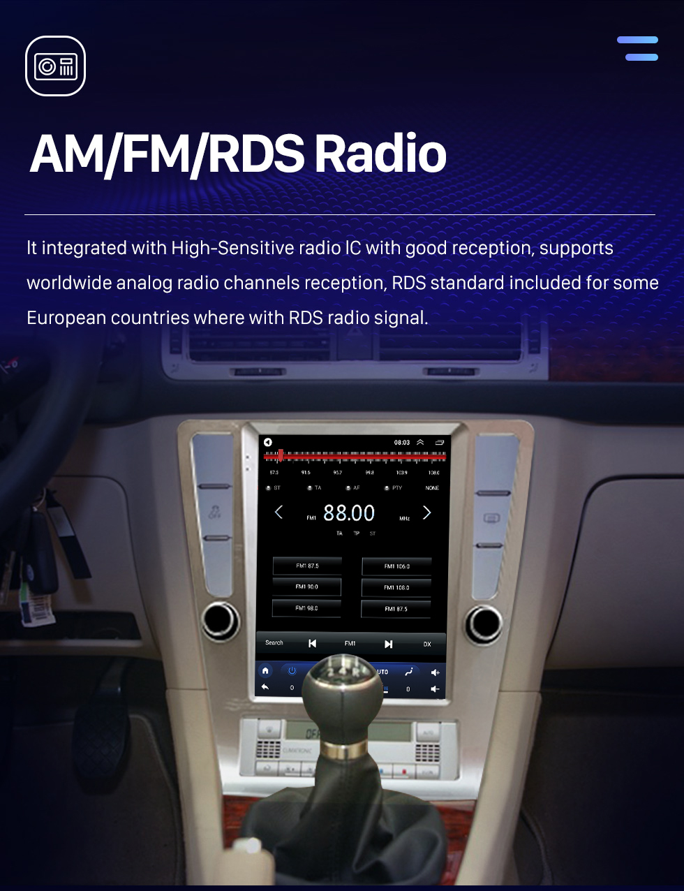 Seicane For 2004-2010 Volkswagen Passat b7 Radio 9.7 inch Android 10.0 HD Touchscreen Bluetooth with GPS Navigation System Carplay support 1080P AHD Camera DSP TPMS OBD2 Seicane For 2004-2010 Volkswagen Passat b7 Radio 9.7 inch Android 10.0 HD Touchscreen Bluetooth with GPS Navigation System Carplay support 1080P AHD Camera DSP TPMS OBD2