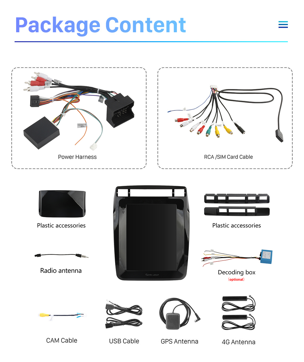 Seicane OEM 9,7 Zoll Android 10.0 Radio für 2010-2017 Volkswagen NEW Touareg Bluetooth WIFI HD Touchscreen GPS Navigation unterstützt Carplay Rückfahrkamera DAB+ OBD2 Seicane OEM 9,7 Zoll Android 10.0 Radio für 2010-2017 Volkswagen NEW Touareg Bluetooth WIFI HD Touchscreen GPS Navigation unterstützt Carplay Rückfahrkamera DAB+ OBD2