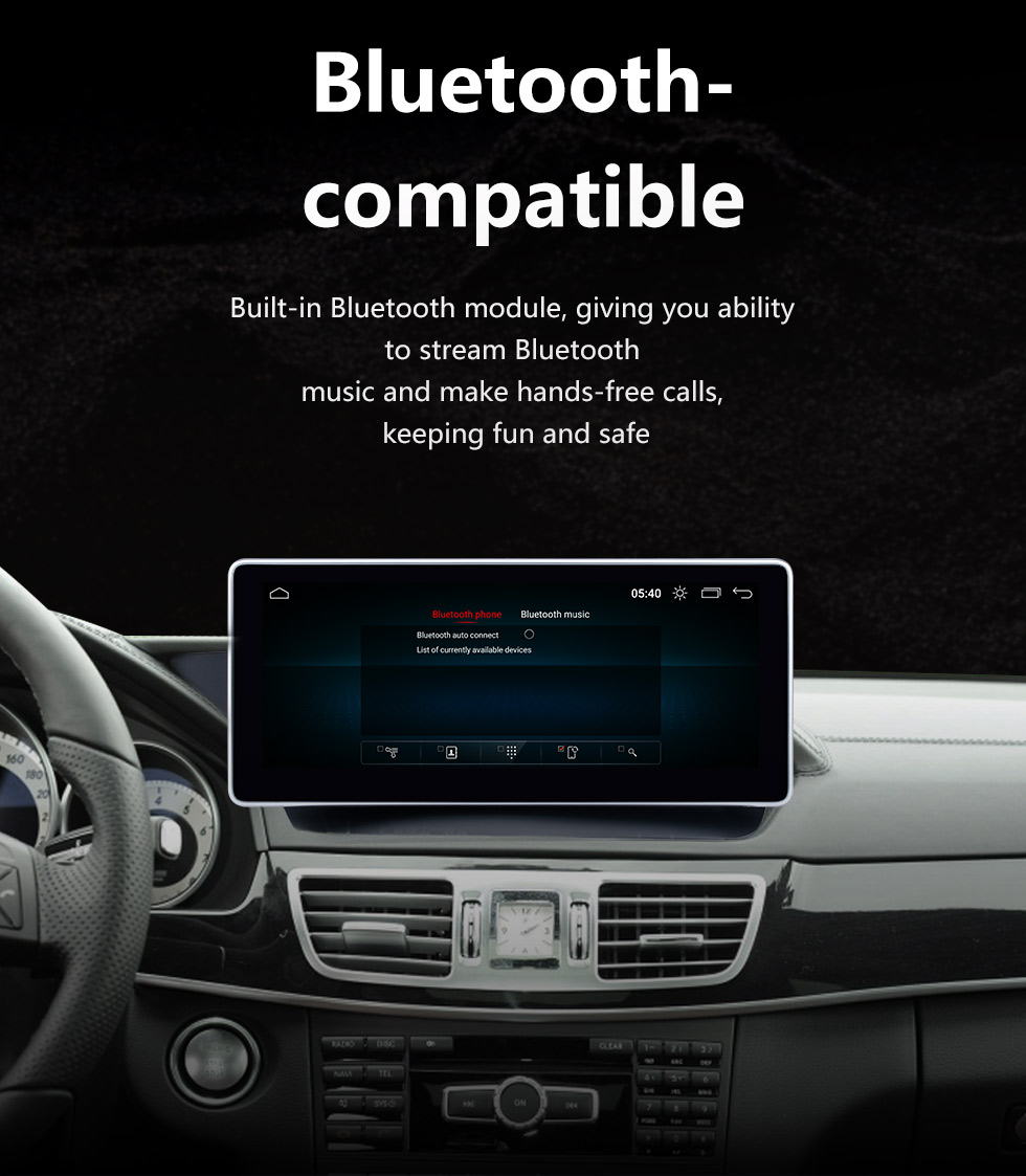 Seicane 10,25-дюймовый Andriod 10.0 HD Touchsreen 2010-2015 Mercedes Benz E Class седан Левостороннее управление W212 E180 E200 E260 E300 E320 E350 E400 E500 E550 E63AMG Система GPS-навигации с поддержкой Bluetooth Carplay