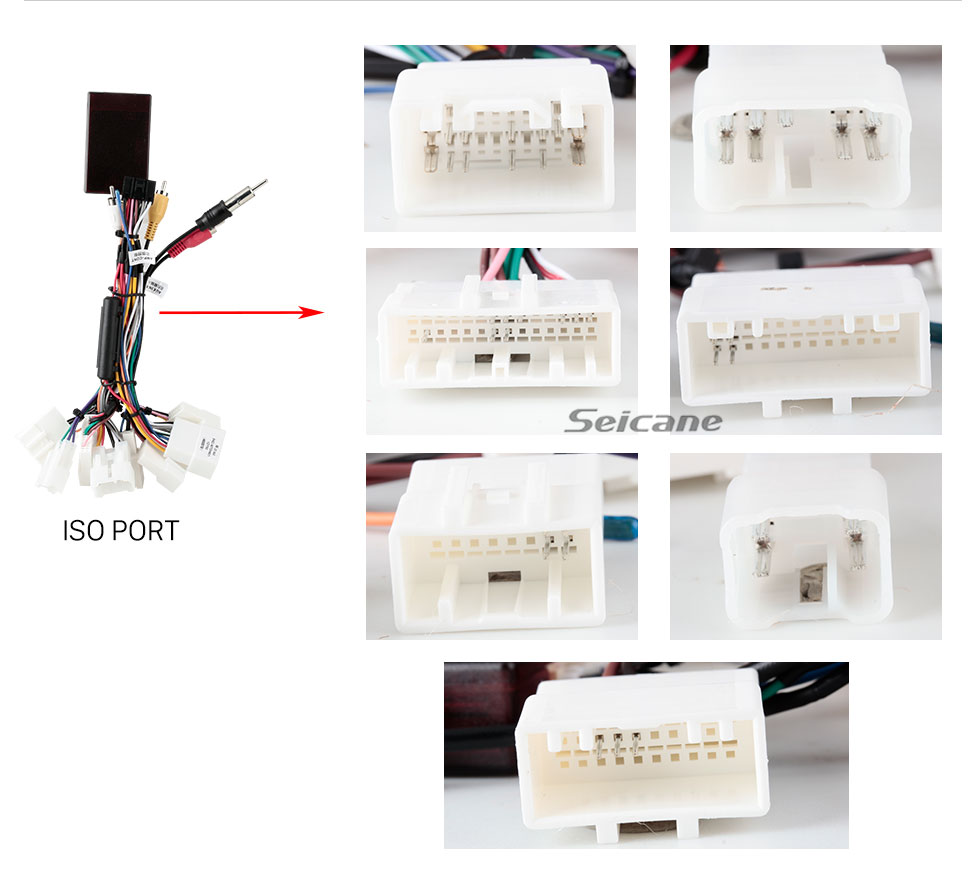 Seicane 9 pulgadas Android 10.0 Radio IPS Sistema de navegación GPS de pantalla completa para 2014 TOYOTA TUNDRA con RDS 3G WiFi Bluetooth Soporte OBD2 Control del volante DVR