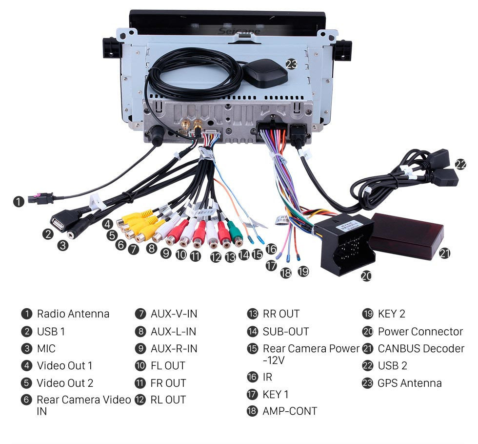 Seicane Radio HD de 9 pulgadas con pantalla táctil Android 11.0 para 1998-2006 BMW M3 Sistema de navegación GPS con WIFI Bluetooth USB Carplay Retrovisor AUX