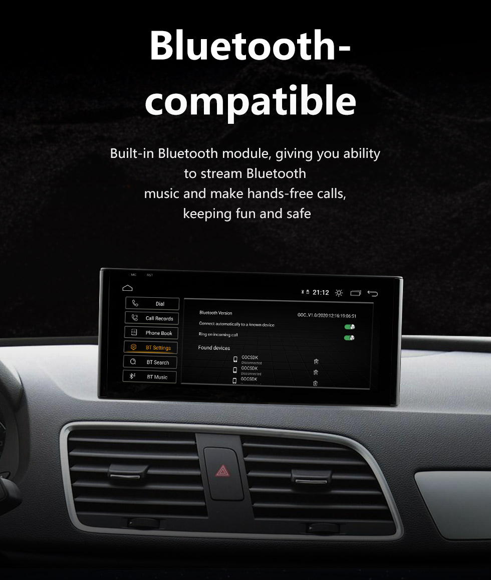 Seicane Сенсорный экран HD 12,3 дюйма Android 10.0 GPS-навигатор Радио для 2009-2016 AUDI A4 / A5 с поддержкой Bluetooth AUX DVR Carplay OBD Управление рулевым колесом Seicane Сенсорный экран HD 12,3 дюйма Android 10.0 GPS-навигатор Радио для 2009-2016 AUDI A4 / A5 с поддержкой Bluetooth AUX DVR Carplay OBD Управление рулевым колесом