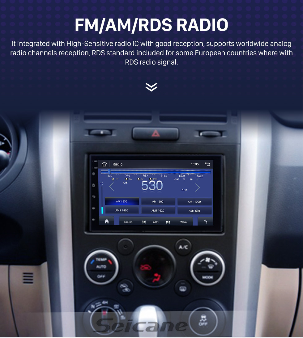 Seicane Android 10.0 Универсальный Toyota Hyundai Kia Nissan Volkswagen Suzuki Honda Радио GPS-навигация 1080P Видео Bluetooth USB WIFI Поддержка Камера заднего вида Зеркальная связь Управление рулевым колесом
