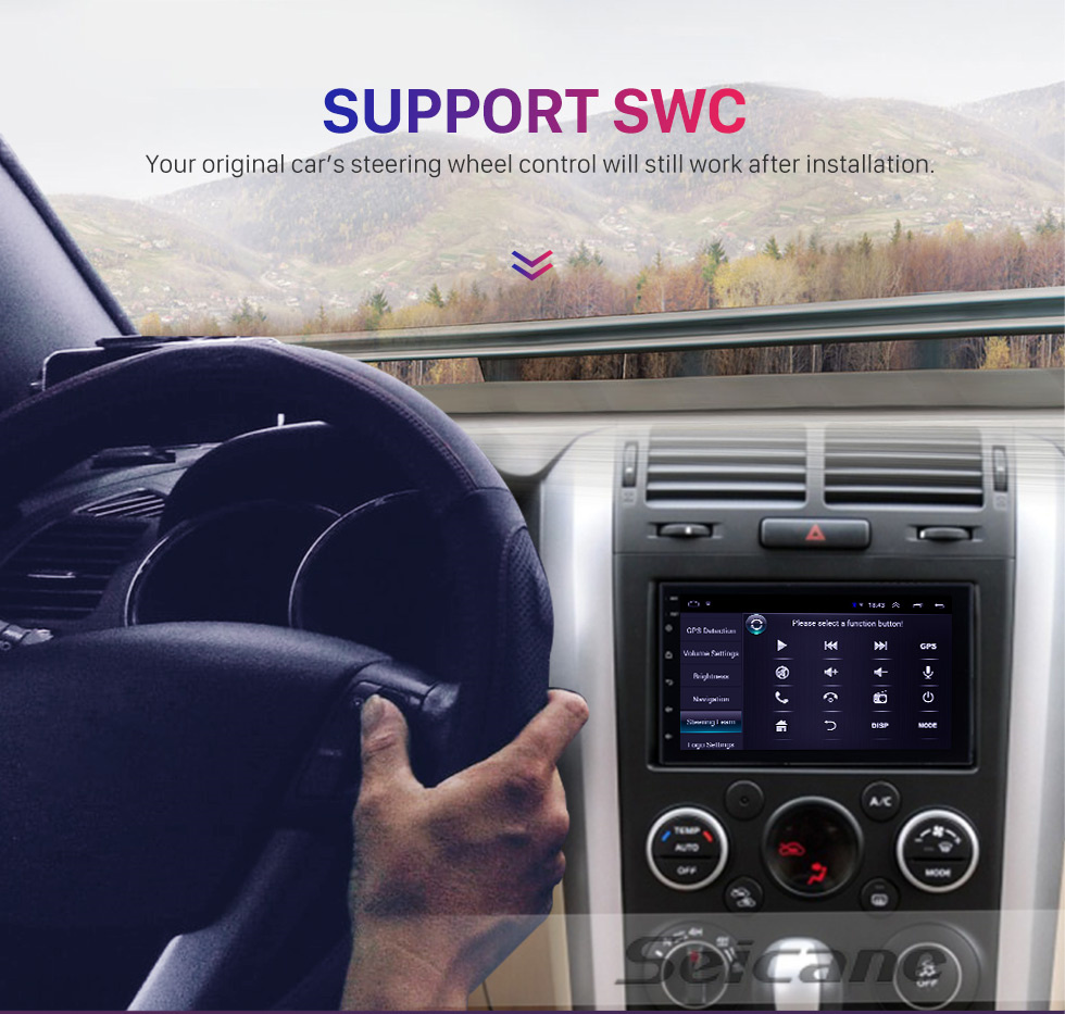 Seicane Android 10.0 Универсальный Toyota Hyundai Kia Nissan Volkswagen Suzuki Honda Радио GPS-навигация 1080P Видео Bluetooth USB WIFI Поддержка Камера заднего вида Зеркальная связь Управление рулевым колесом Seicane Android 10.0 Универсальный Toyota Hyundai Kia Nissan Volkswagen Suzuki Honda Радио GPS-навигация 1080P Видео Bluetooth USB WIFI Поддержка Камера заднего вида Зеркальная связь Управление рулевым колесом