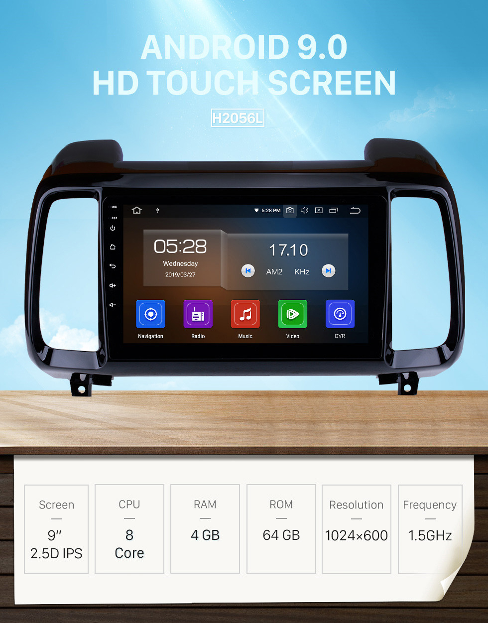 Seicane 9 inch 2018 Hyundai IX35 Android 9.0 HD Touchscreen GPS Navigation system Multimedia Player Bluetooth Radio Support DVR OBD II 3G/4G WiFi Rear camera Steering Wheel Control Seicane 9 inch 2018 Hyundai IX35 Android 9.0 HD Touchscreen GPS Navigation system Multimedia Player Bluetooth Radio Support DVR OBD II 3G/4G WiFi Rear camera Steering Wheel Control