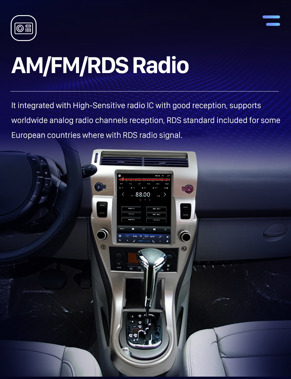 Seicane Pantalla táctil HD 9.7 pulgadas Android 10.0 para 2008-2011 Peugeot C-QUATRE Radio Sistema de navegación GPS Bluetooth Carplay compatible Cámara de respaldo DVR Control del volante TPMS Seicane Pantalla táctil HD 9.7 pulgadas Android 10.0 para 2008-2011 Peugeot C-QUATRE Radio Sistema de navegación GPS Bluetooth Carplay compatible Cámara de respaldo DVR Control del volante TPMS