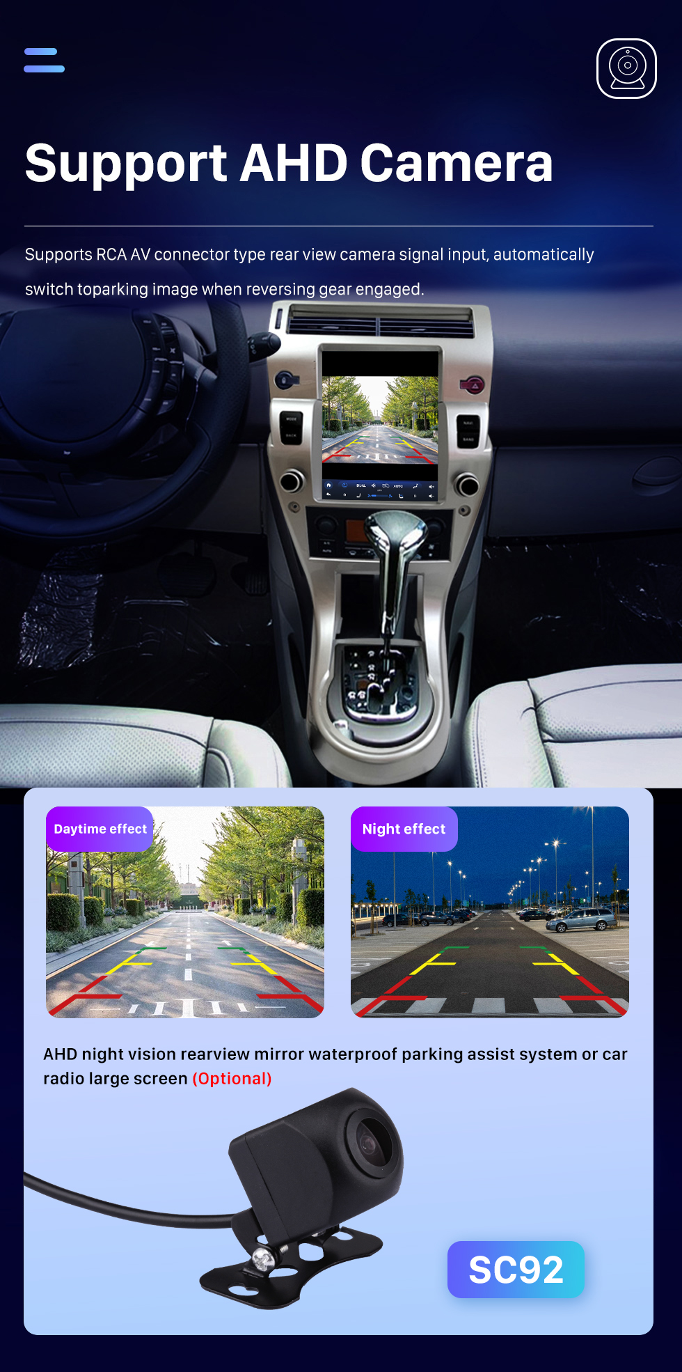 Seicane Pantalla táctil HD 9.7 pulgadas Android 10.0 para 2008-2011 Peugeot C-QUATRE Radio Sistema de navegación GPS Bluetooth Carplay compatible Cámara de respaldo DVR Control del volante TPMS