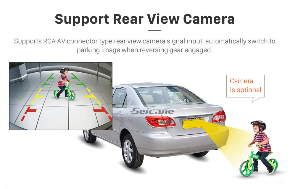 Seicane Android 11.0 для Audi A4 2011 года Радио 7-дюймовая система GPS-навигации Bluetooth HD с сенсорным экраном Поддержка Carplay Управление рулевым колесом DSP