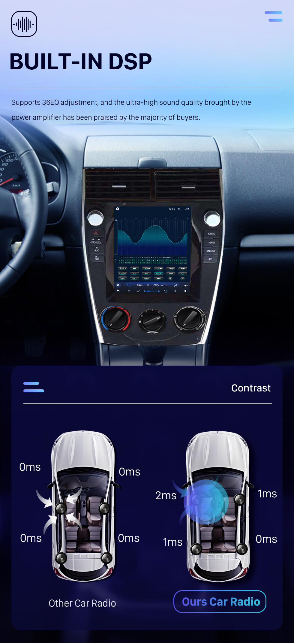 Seicane Écran tactile HD pour 2004-2015 MAZDA 6 Android 10.0 Radio de navigation GPS 9,7 pouces Prise en charge Bluetooth WIFI TPMS TV numérique Carplay OBD2 DVR Seicane Écran tactile HD pour 2004-2015 MAZDA 6 Android 10.0 Radio de navigation GPS 9,7 pouces Prise en charge Bluetooth WIFI TPMS TV numérique Carplay OBD2 DVR