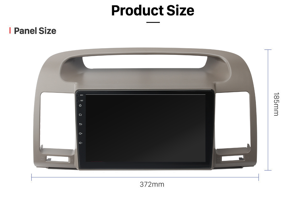 Seicane Radio de navegación GPS con pantalla táctil HD de 9 pulgadas Android 10,0 para Toyota Camry 2000-2003 con soporte Bluetooth AUX Carplay DAB + OBD Seicane Radio de navegación GPS con pantalla táctil HD de 9 pulgadas Android 10,0 para Toyota Camry 2000-2003 con soporte Bluetooth AUX Carplay DAB + OBD