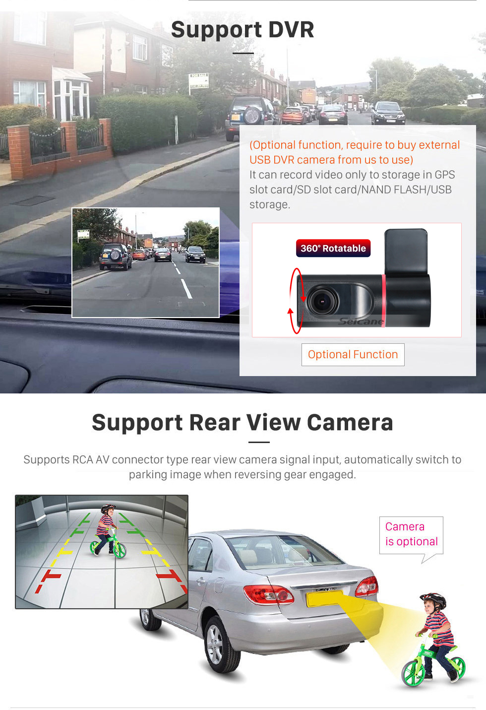 Seicane Radio de navegación GPS con pantalla táctil HD de 9 pulgadas Android 10,0 para Toyota Camry 2000-2003 con soporte Bluetooth AUX Carplay DAB + OBD Seicane Radio de navegación GPS con pantalla táctil HD de 9 pulgadas Android 10,0 para Toyota Camry 2000-2003 con soporte Bluetooth AUX Carplay DAB + OBD
