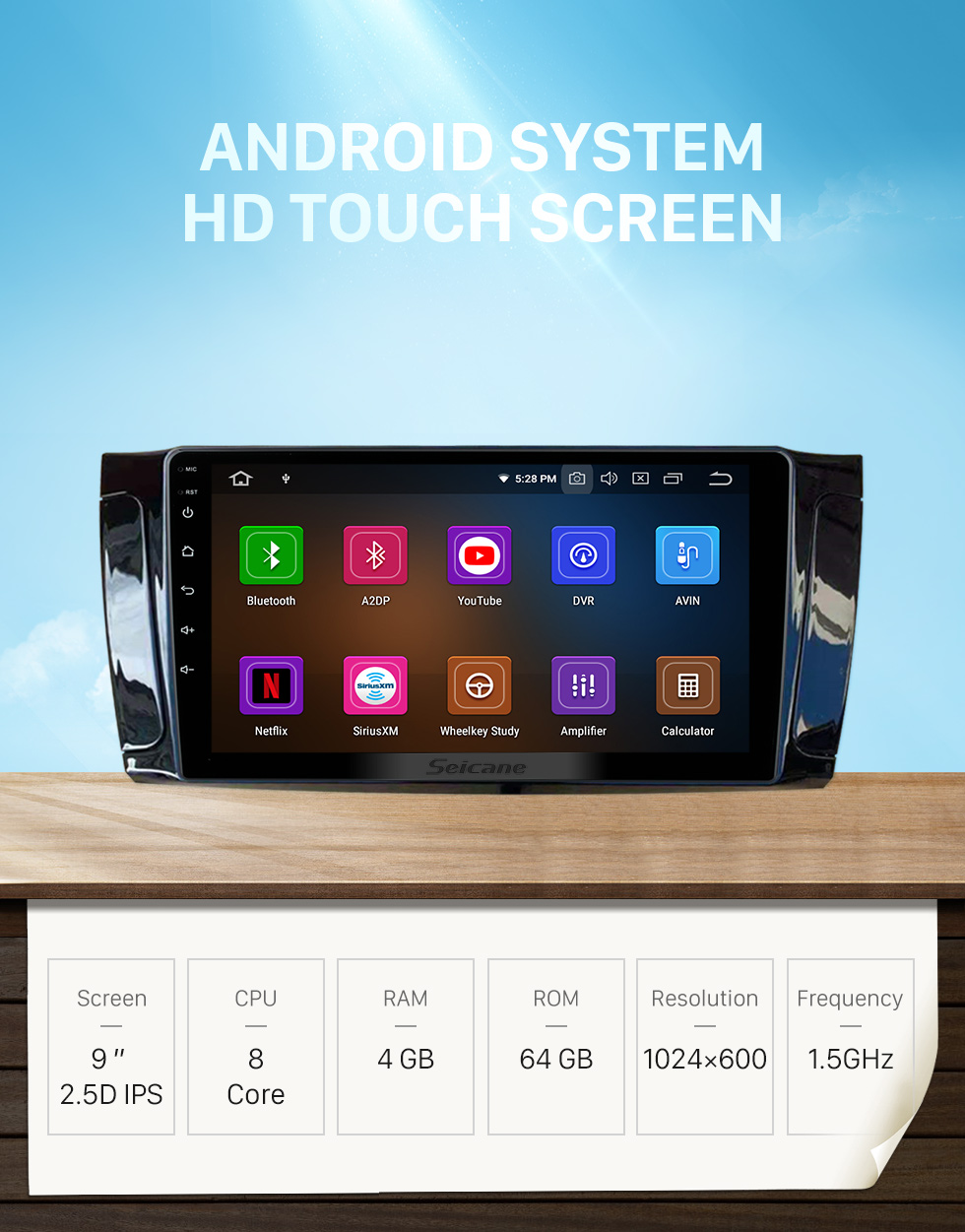 Seicane OEM Android 11.0 para 2018 ROVER MG6 Radio com Bluetooth 9 polegadas HD Touchscreen Sistema de navegação GPS Suporte para Carplay DSP Seicane OEM Android 11.0 para 2018 ROVER MG6 Radio com Bluetooth 9 polegadas HD Touchscreen Sistema de navegação GPS Suporte para Carplay DSP