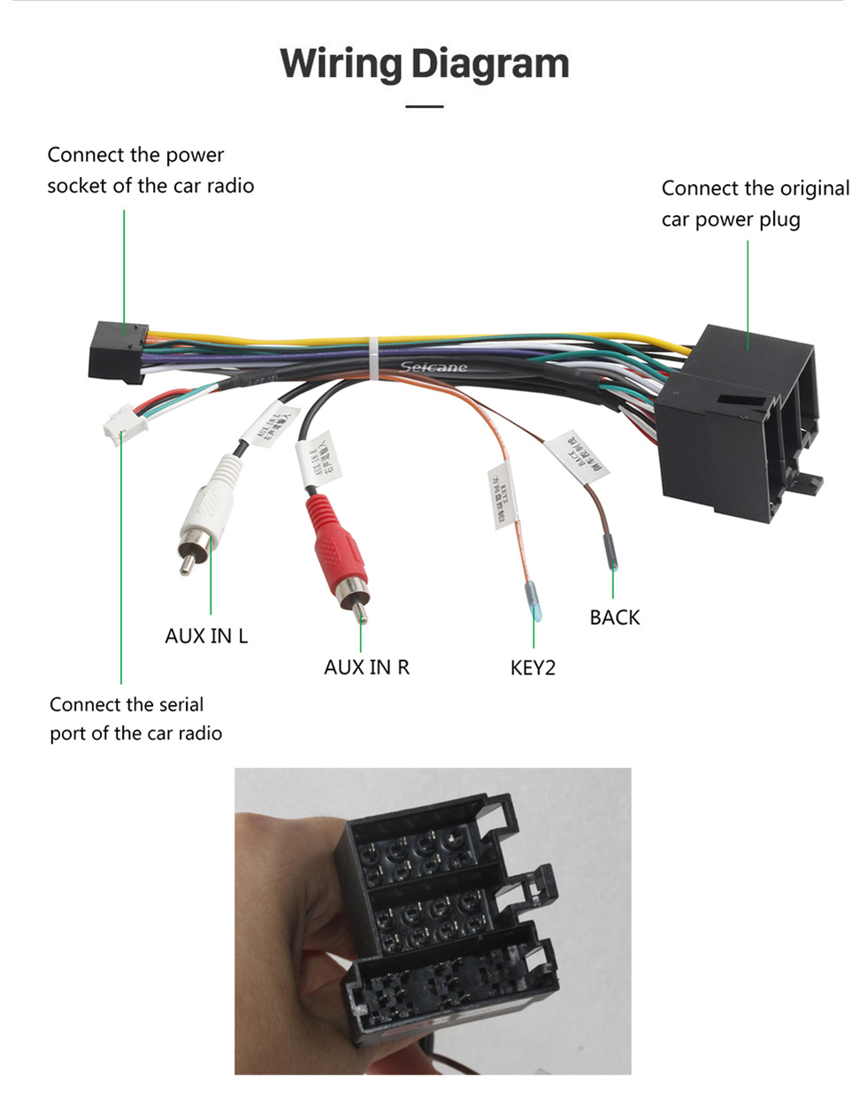 Seicane Pantalla táctil HD de 9 pulgadas para 2011 2012 2013-2017 KIA FORTE MANUAL AC GPS Navi Bluetooth Radio de coche Reparación de radio de coche Soporte HD TV digital Seicane Pantalla táctil HD de 9 pulgadas para 2011 2012 2013-2017 KIA FORTE MANUAL AC GPS Navi Bluetooth Radio de coche Reparación de radio de coche Soporte HD TV digital