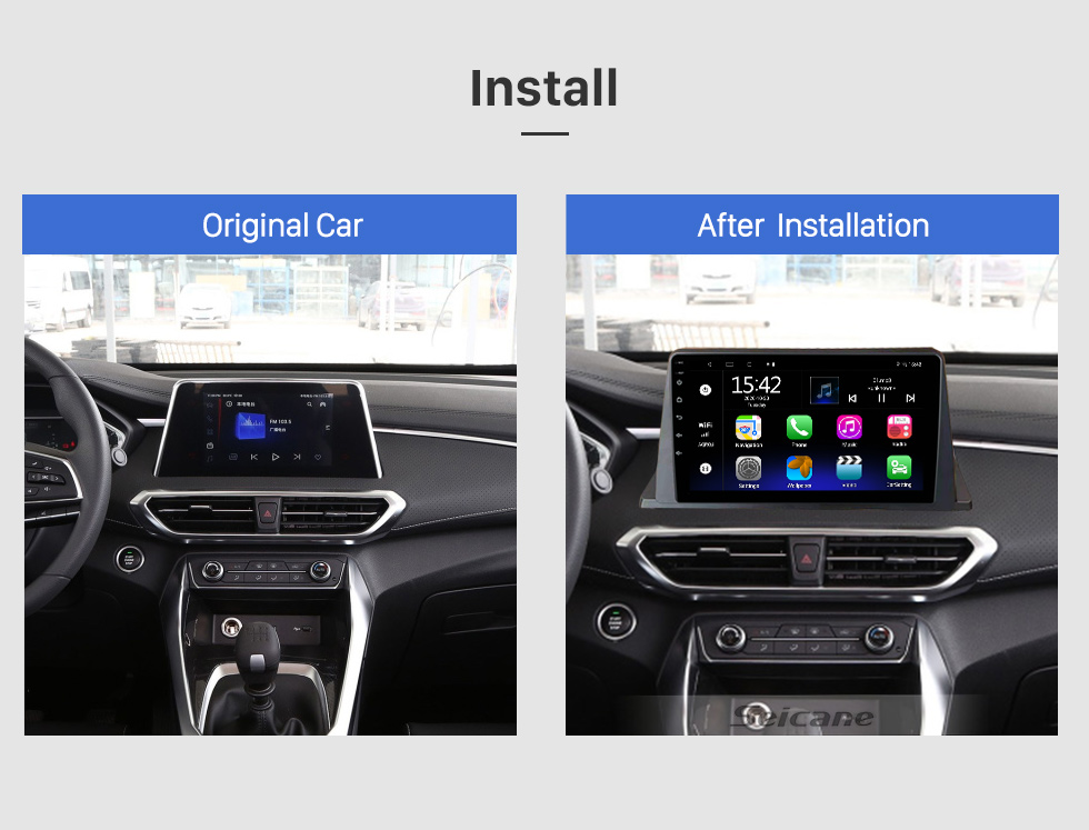 Seicane Para 2019 MAXUS G50 Radio Android 10.0 HD Pantalla táctil Sistema de navegación GPS de 10.1 pulgadas con soporte Bluetooth Carplay DVR