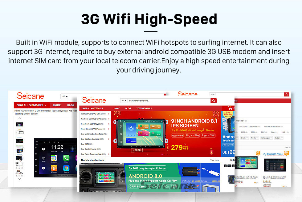 Seicane 9 polegadas Android 10.0 para 2019 Sistema de navegação GPS estéreo TOYOTA AVANZA com câmera retrovisor Bluetooth OBD2 DVR TPMS Seicane 9 polegadas Android 10.0 para 2019 Sistema de navegação GPS estéreo TOYOTA AVANZA com câmera retrovisor Bluetooth OBD2 DVR TPMS