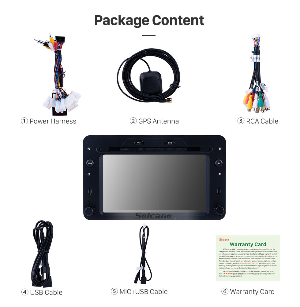 Seicane OEM 7 Zoll Android 11.0 ab 2005 Alfa Romeo 159 Radio Bluetooth HD Touchscreen GPS Navigationssystem Carplay unterstützt DVR 1080P Seicane OEM 7 Zoll Android 11.0 ab 2005 Alfa Romeo 159 Radio Bluetooth HD Touchscreen GPS Navigationssystem Carplay unterstützt DVR 1080P