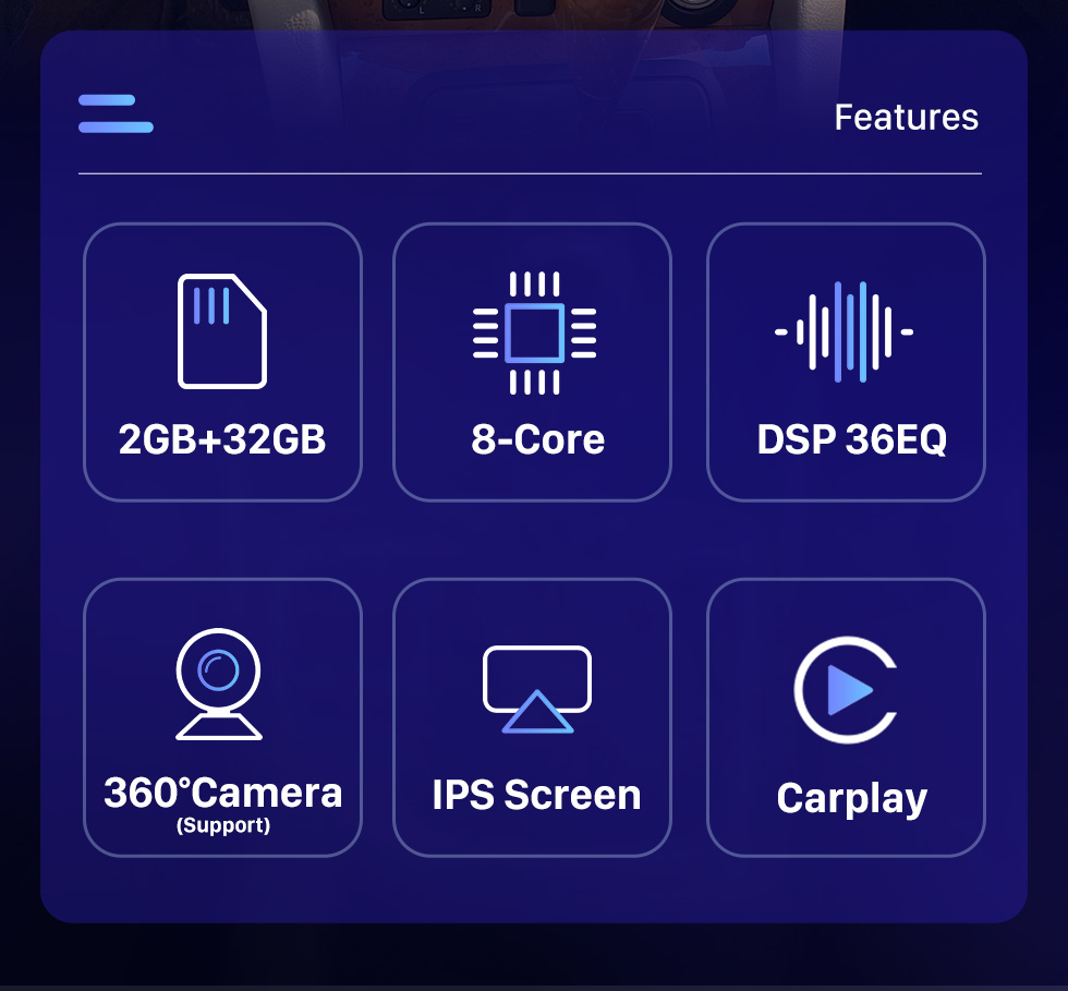 Seicane 12,1-дюймовый Android 10.0 GPS-навигатор для 2004 2005 2006-2008 Lexus RX330 RX300 RX350 RX400 с сенсорным экраном HD с поддержкой Bluetooth Carplay DVR TPMS