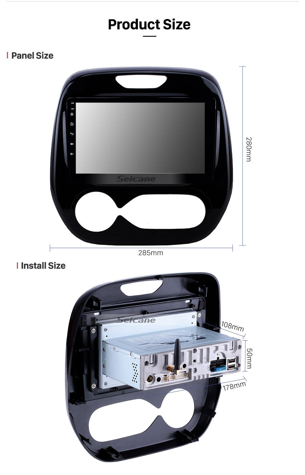 Seicane Android 9.0 9 inch 2011-2016 Renault Captur CLIO Samsung QM3 Auto A/C Radio GPS Navigation Bluetooth Stereo with Audio system 1080P Video USB WIFI Mirror Link Aux Seicane Android 9.0 9 inch 2011-2016 Renault Captur CLIO Samsung QM3 Auto A/C Radio GPS Navigation Bluetooth Stereo with Audio system 1080P Video USB WIFI Mirror Link Aux