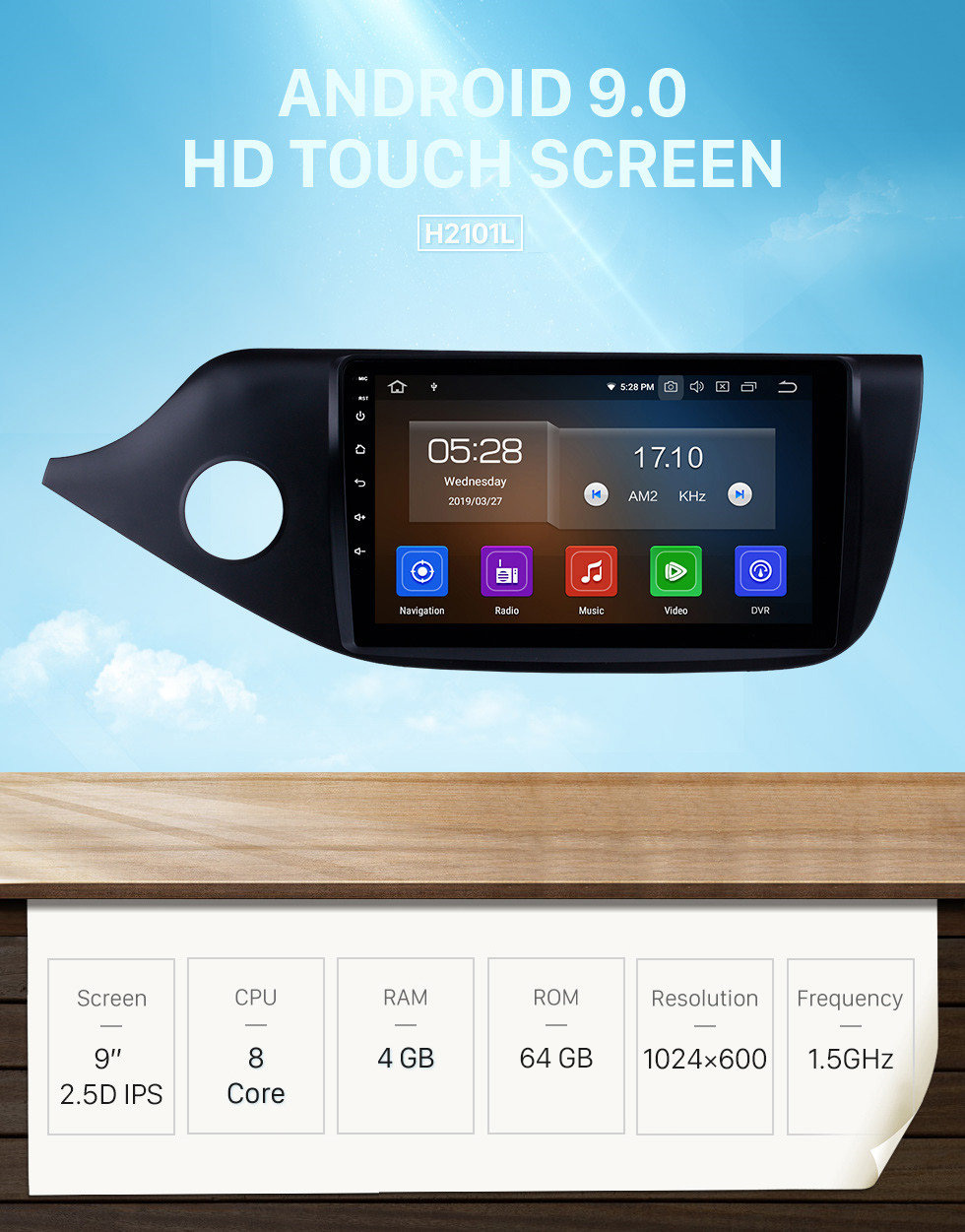 Seicane OEM 2012 2013 2014 Kia Ceed (LHD) 9 inch Android 9.0 GPS Navigation Bluetooth Car Radio Support CD DVD Player Backup Camera DAB+ DVR OBD2 Mirror Link WIFI USB SD Steering Wheel Control Seicane OEM 2012 2013 2014 Kia Ceed (LHD) 9 inch Android 9.0 GPS Navigation Bluetooth Car Radio Support CD DVD Player Backup Camera DAB+ DVR OBD2 Mirror Link WIFI USB SD Steering Wheel Control