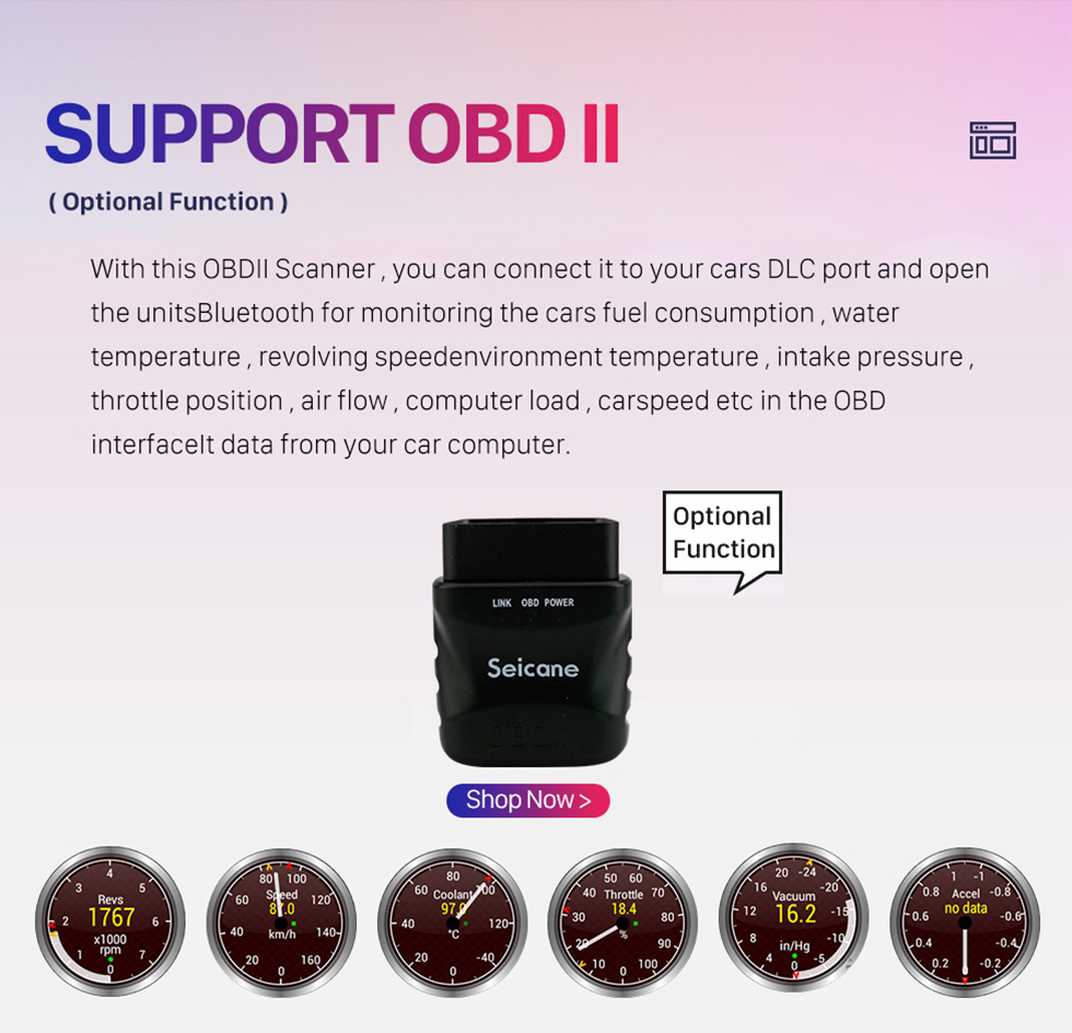 Seicane 8 Zoll Android 10.0 für 2007-2013 Acura MDX Elite Stereo GPS Navigationssystem mit Bluetooth Carplay Unterstützung OBD2 DVR TMPS