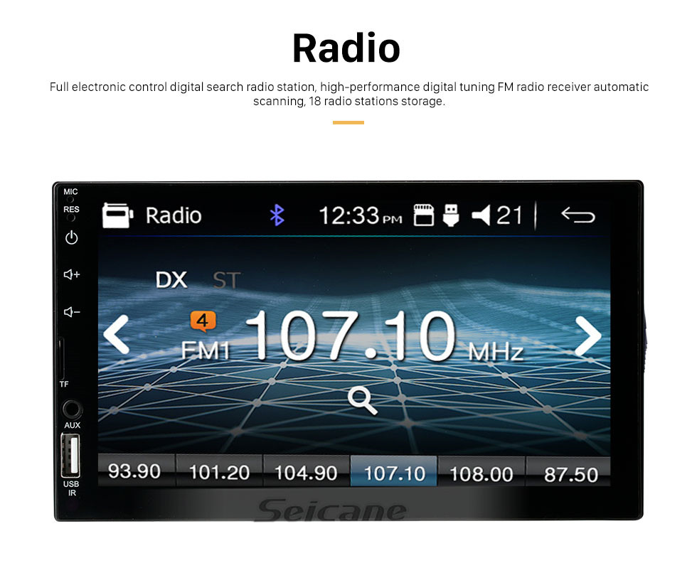 Seicane Plug and Play Carplay MP5 Player Touchscreen Radio Bluetooth Musikempfänger Unterstützung IOS IPhone Siri Mikrofon Sprachsteuerung Rückfahrkamera Lenkradsteuerung Seicane Plug and Play Carplay MP5 Player Touchscreen Radio Bluetooth Musikempfänger Unterstützung IOS IPhone Siri Mikrofon Sprachsteuerung Rückfahrkamera Lenkradsteuerung