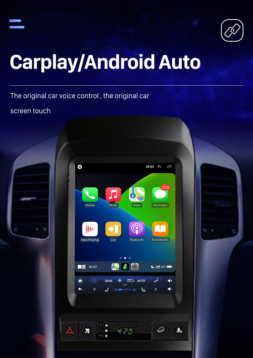Seicane 9,7-дюймовое головное устройство Android 10.0 GPS-навигация для Chevy Chevrolet Captiva 2006-2012 гг. USB-радио с поддержкой USB Bluetooth WIFI DVR OBD2 TPMS Управление рулевым колесом