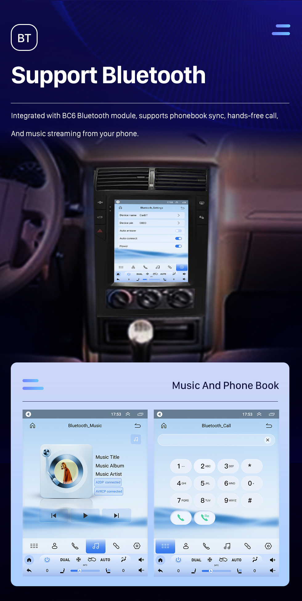 Seicane OEM 9.7 pulgadas Android 10.0 Radio para 2012-2022 Peugeot 405 Bluetooth WIFI HD Pantalla táctil Soporte de navegación GPS Carplay Cámara trasera DAB + OBD2 Seicane OEM 9.7 pulgadas Android 10.0 Radio para 2012-2022 Peugeot 405 Bluetooth WIFI HD Pantalla táctil Soporte de navegación GPS Carplay Cámara trasera DAB + OBD2