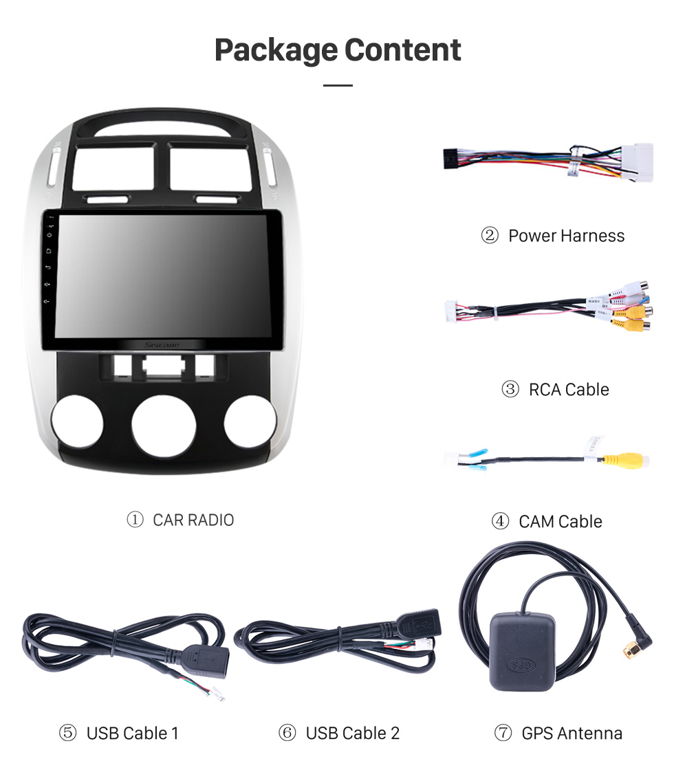 Seicane OEM 9 inch Android 10.0 for 2006 KIA CERATO Radio GPS Navigation System With HD Touchscreen Bluetooth support Carplay OBD2 DVR TPMS Seicane OEM 9 inch Android 10.0 for 2006 KIA CERATO Radio GPS Navigation System With HD Touchscreen Bluetooth support Carplay OBD2 DVR TPMS