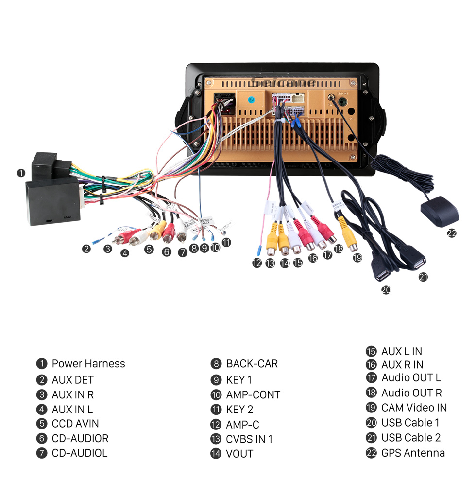 Seicane Android 10.0 de 9 pulgadas para 2014-2019 SUZUKI HUSTLER Sistema de navegación GPS estéreo con Bluetooth OBD2 DVR HD Cámara de vista trasera con pantalla táctil