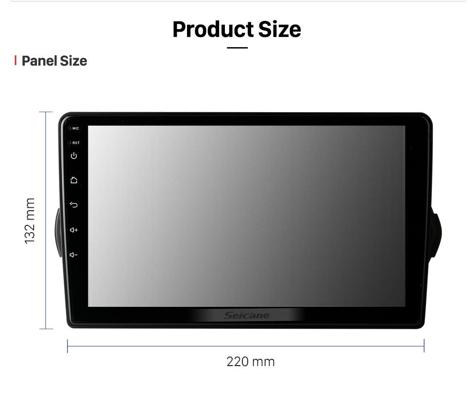 Seicane 9 pouces Android 10.0 pour 2014-2019 SUZUKI HUSTLER système de navigation GPS stéréo avec Bluetooth OBD2 DVR HD caméra de recul à écran tactile