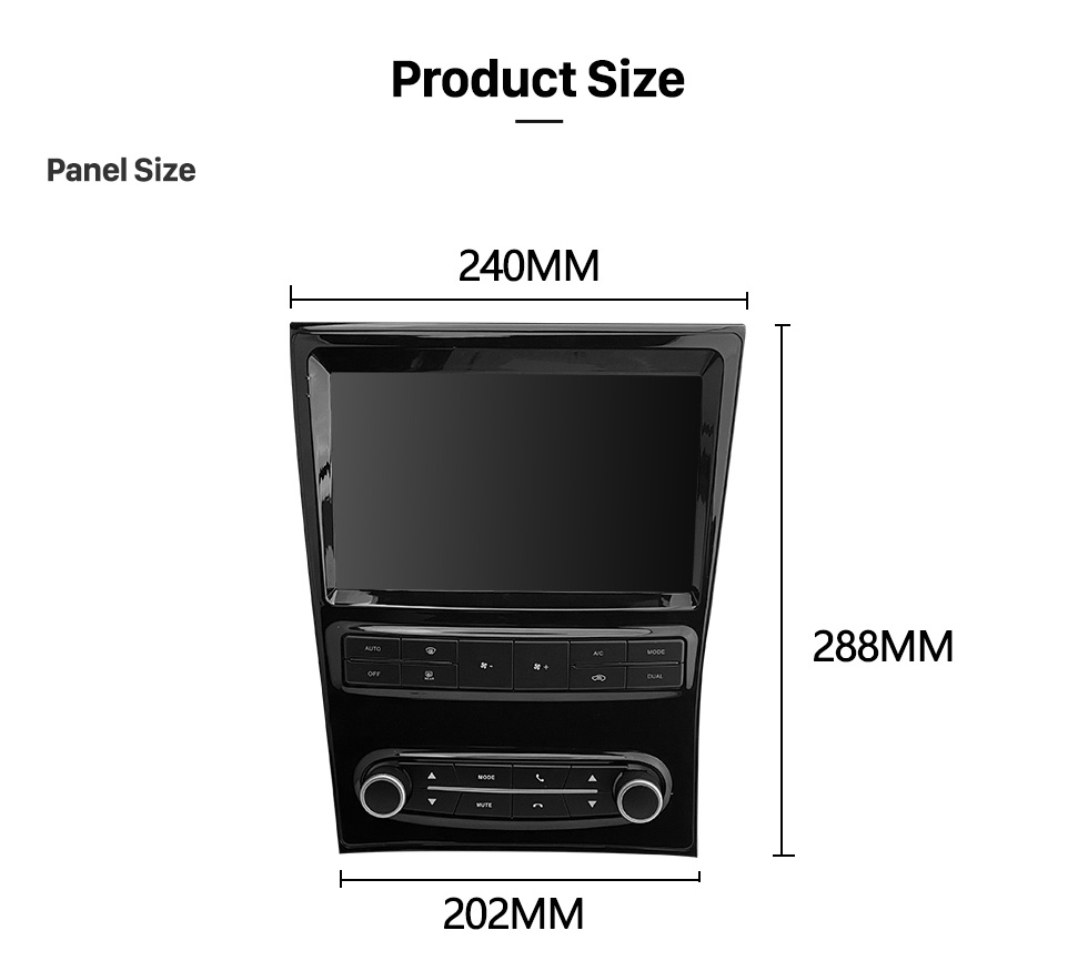 Seicane OEM 9-дюймовый Android 13.0 для 1995-2006 LEXUS IS200 IS300 GS300 / Toyota Altezza Radio Система GPS-навигации с сенсорным экраном HD Поддержка Bluetooth Carplay OBD2 DVR TPMS