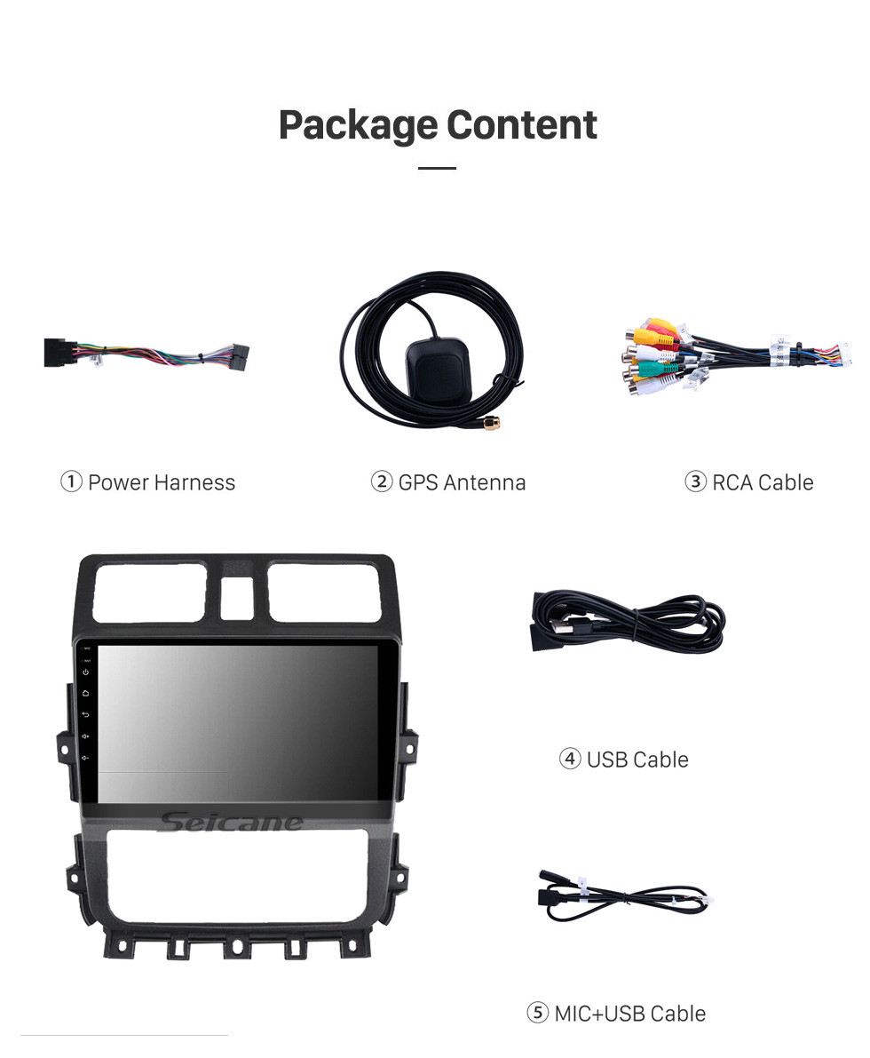Seicane 9-дюймовый Android 10.0 для VOLKSWAGEN PASSAT B6 2006 года Стереосистема GPS-навигации с Bluetooth OBD2 DVR TPMS Камера заднего вида Seicane 9-дюймовый Android 10.0 для VOLKSWAGEN PASSAT B6 2006 года Стереосистема GPS-навигации с Bluetooth OBD2 DVR TPMS Камера заднего вида