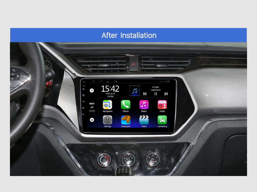 Seicane 10.1 polegada android 10.0 para 2017 changan ruixing m70 gps navegação rádio com bluetooth hd touchscreen wi-fi suporte tpms dvr carplay câmera retrovisor dab +