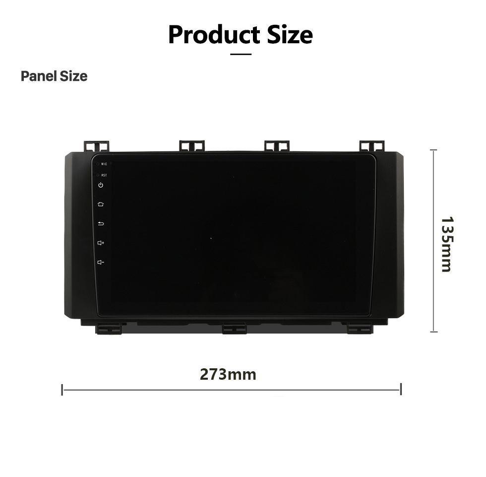 Seicane 9 pouces Android 13.0 pour 2016-2021 SEAT ATECA Radio de navigation GPS avec Bluetooth HD Écran tactile Prise en charge WIFI TPMS DVR Carplay Caméra de recul DAB+