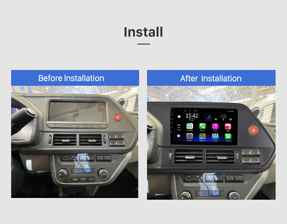 Seicane 9 inch Android 10.0 for 2021 ZHONGQI HAOWO ZHIXIANG Stereo GPS navigation system with Bluetooth OBD2 DVR TPMS Rearview Camera Seicane 9 inch Android 10.0 for 2021 ZHONGQI HAOWO ZHIXIANG Stereo GPS navigation system with Bluetooth OBD2 DVR TPMS Rearview Camera