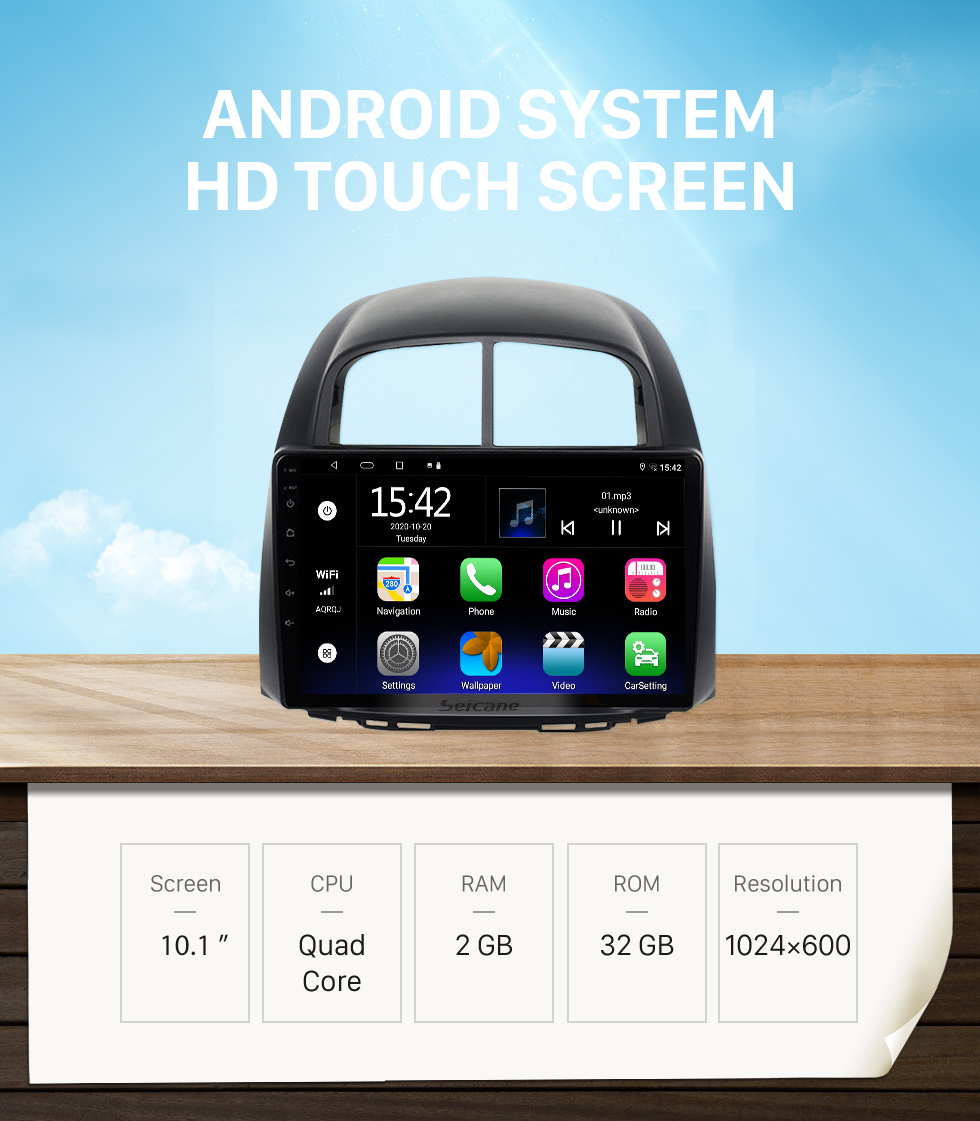Seicane 10,1 Zoll Android 10.0 für 2006-2011 PROTON MYVI/ DAIHATSU SIRION/ TOYOTA PASSO GPS-Navigationsradio mit Bluetooth HD Touchscreen WIFI-Unterstützung TPMS DVR Carplay Rückfahrkamera DAB+ Seicane 10,1 Zoll Android 10.0 für 2006-2011 PROTON MYVI/ DAIHATSU SIRION/ TOYOTA PASSO GPS-Navigationsradio mit Bluetooth HD Touchscreen WIFI-Unterstützung TPMS DVR Carplay Rückfahrkamera DAB+