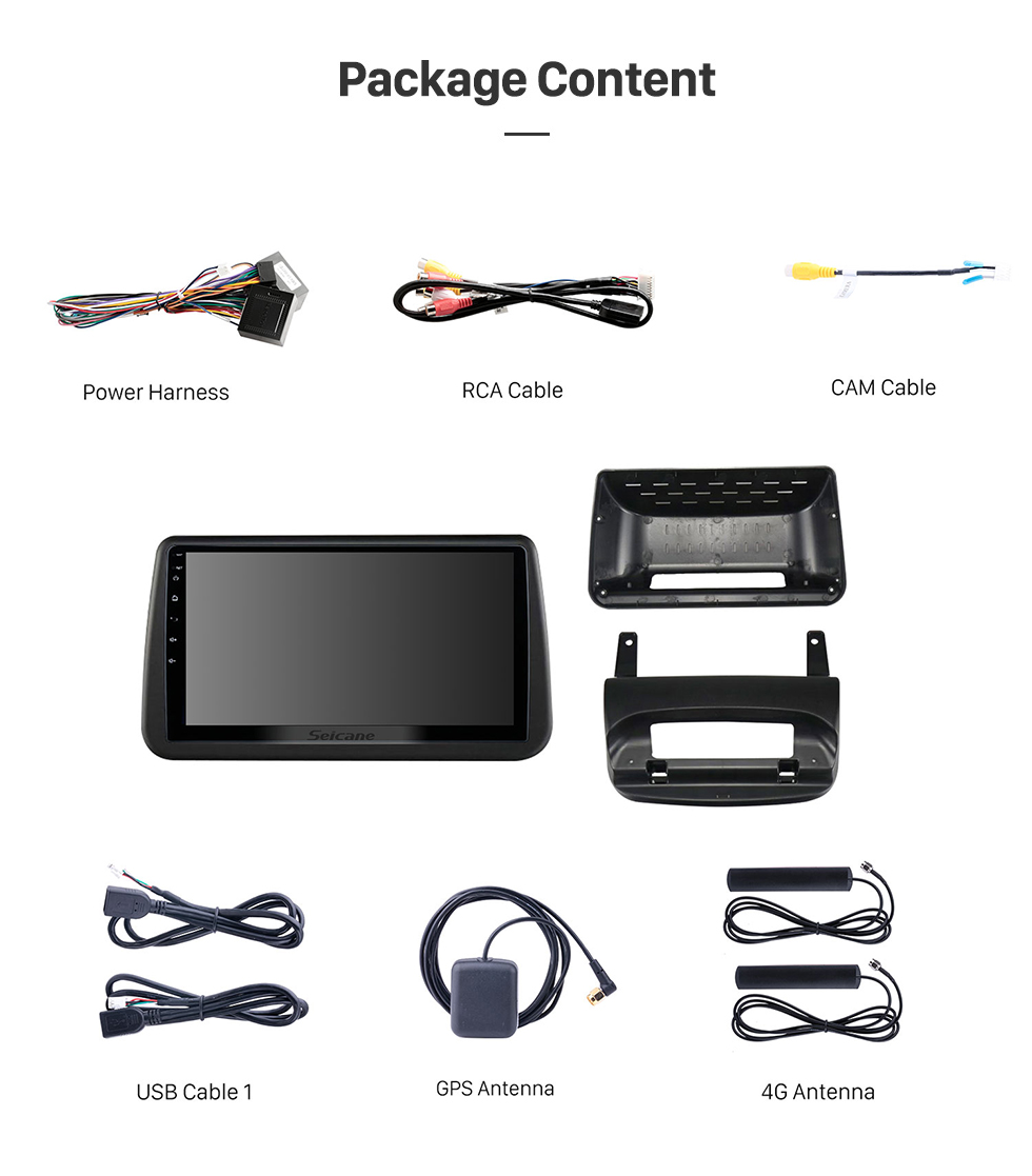 Seicane Carplay 10.1 pulgadas HD Pantalla táctil Android 12.0 para 2019 NISSAN SUNNY LHD Navegación GPS Android Auto Unidad principal Soporte DAB + OBDII WiFi Control del volante