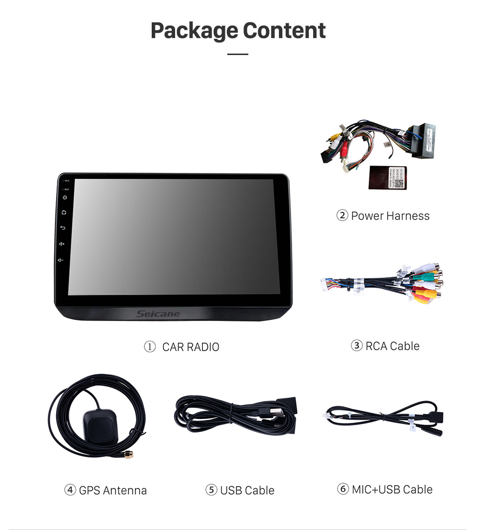 Seicane 9 Zoll Android 10.0 für 2006 VOLKSWAGEN PASSAT B6 Stereo GPS Navigationssystem mit Bluetooth OBD2 DVR TPMS Rückfahrkamera Seicane 9 Zoll Android 10.0 für 2006 VOLKSWAGEN PASSAT B6 Stereo GPS Navigationssystem mit Bluetooth OBD2 DVR TPMS Rückfahrkamera
