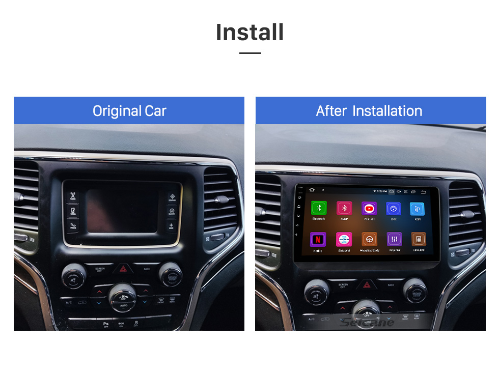 Seicane 9 Zoll Android 10.0 für 2006 VOLKSWAGEN PASSAT B6 Stereo GPS Navigationssystem mit Bluetooth OBD2 DVR TPMS Rückfahrkamera Seicane 9 Zoll Android 10.0 für 2006 VOLKSWAGEN PASSAT B6 Stereo GPS Navigationssystem mit Bluetooth OBD2 DVR TPMS Rückfahrkamera